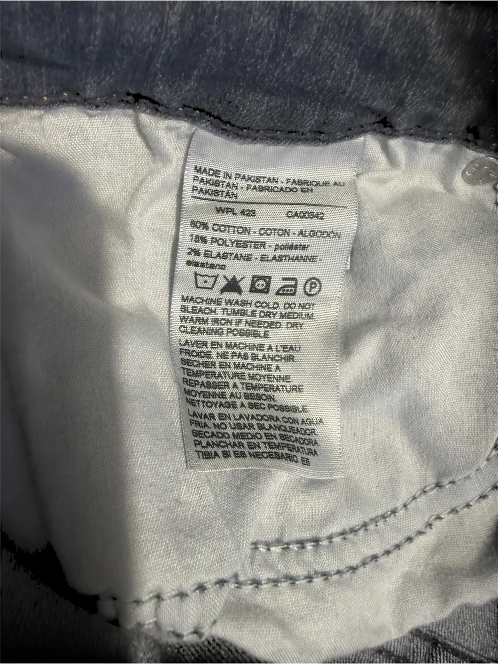 Levi’s Signature Strauss Dark Blue Bootcut Jeans, Size 31x34, Stretch, NWOT